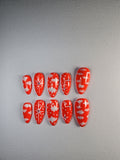 Summer Clouds Press on Nails